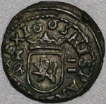 1663 Spain 2 Maravedis Philip IIII IV Cuenca Mint XF Copper Coin (23112804R)