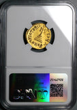 654 NGC MS Constans II Gold Solidus Byzantine Empire Constantine IV Mint State Constantinople Mint Coin (24061101D)