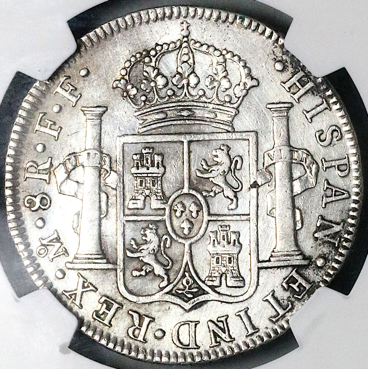 1777 NGC XF Mexico 8 Reales Charles III Spain Colonial Silver Coin