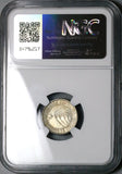 1936 NGC MS 64 Nicaragua 10 Centavos Volcanos Cordoba Silver Coin (24111003C)