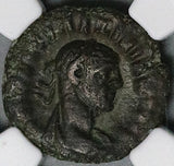 285 NGC XF Maximian Eirene Alexandria Roman Egypt Tetradrachm Peace Ancient (25080602C)