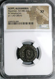 285 NGC XF Maximian Eirene Alexandria Roman Egypt Tetradrachm Peace Ancient (25080602C)