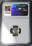 397 NGC MS Arcadius Siliqua Roman Empire Roma Milan Mint Silver MDPS (25020902C)