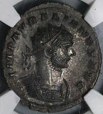 271 NGC Ch AU Aurelian Double Denarius Antoninianus Roman Empire Jupiter Emperor (25020901C)