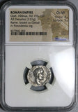 193 NGC Ch VF Clodius Albinus Caesar Roman Empire Denarius Providentia (24120101C)
