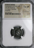 327 NGC Ch VF Constantine II AE3 Nummus Roman Empire Campgate Heraclea (25053003C)