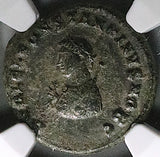 317 NGC Ch VF Constantine II Caesar AE3 Nummus Roman Empire Campgate Heraclea (25091203C)
