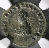 317 NGC Ch VF Constantine II Caesar AE3 Nummus Roman Empire Campgate Heraclea (25091203C)
