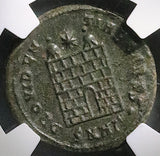 326  NGC Ch VF Constantius II AE3 Nummus Roman Emp Campgate Heraclea (25082402C)