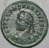 325 Constantius II AE3 Roman Empire Campgate Heraclea Mint VF (24122402R)