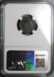 328 NGC Ch VF Constantius II AE3 Nummus Roman Emp Campgate Siscia (25061303C)