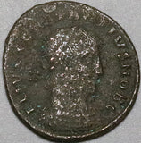 324 Constantius II AE3 Roman Empire Soldiers Legionary Standards (24121702R)