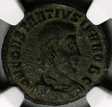 353 NGC Ch VF Constantius Gallus Half Centenionalis Roman Empire Soldier Horseman Siscia Mint (25052502C)