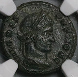 321 NGC XF Crispus Caesar AE3 Nummus Roman Empire Vot X Siscia Mint (25061302C)