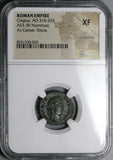 321 NGC XF Crispus Caesar AE3 Nummus Roman Empire Vot X Siscia Mint (25061302C)
