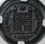 326 NGC XF Constantine I Nummus AE3 Roman Empire Campgate Antioch (25060301C)