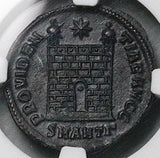 326 NGC XF Constantine I Nummus AE3 Roman Empire Campgate Antioch (25060301C)
