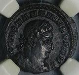 330 NGC XF Constantine I Nummus AE3 Roman Empire Sol Invictus London Mint (25060901C)
