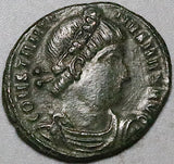 336 Constantine Great AE3 Roman Empire Soldiers Rare Unpublished Thessalonica Mint XF (25011301R)