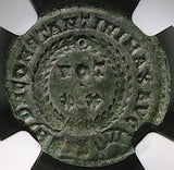 321 NGC Ch VF Constantine I Nummus AE3 Roman Empire VOT XX Siscia (25061102C)
