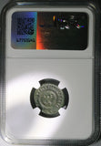 321 NGC Ch VF Constantine I Nummus AE3 Roman Empire VOT XX Siscia (25061102C)