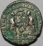 350 Decentius Centenionalis Roman Empire Victory Lugdunum Lyon Mint XF (24121603R)