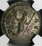 294 NGC XF Diocletian Roman Empire Aurelianianus Pax Silvering Lugdunum Mint (25052101C)