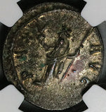 294 NGC XF Diocletian Roman Empire Aurelianianus Pax Silvering Lugdunum Mint (25052101C)