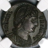 308 NGC Ch AU Galeria Valeria Nummus Venus Alexandria Mint Diocletian Daughter (25092707C