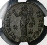308 NGC Ch AU Galeria Valeria Nummus Venus Alexandria Mint Diocletian Daughter (25092707C