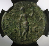 193 NGC Ch F Julia Domna AE As Roman Empire Venus Victorious Septimius Rare (24032205C)