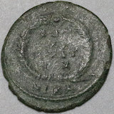 361 Julian II AE3 Roman Empire Vot X Augustus Apostate Shield Spear Nicomedia (24121504R)