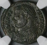 317 NGC Ch VF Licinius I Roman Empire Reduced Nummus Alexandria Jupiter (25052102C)