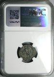 317 NGC Ch VF Licinius I Roman Empire Reduced Nummus Alexandria Jupiter (25052102C)