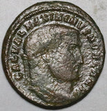 305 Maximinus II Follis Caesar Roman Empire Genio Caesaris VF (24121508R)