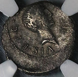42 BC NGC VF Octavian Lepidus Roman Imperatorial 2nd Triumvirate Denarius (25042101C)