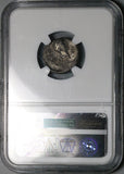42 BC NGC VF Octavian Lepidus Roman Imperatorial 2nd Triumvirate Denarius (25042101C)