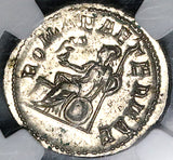 247 NGC Ch AU Philip I Double Denarius Antoninianus Roman Empire Roma Victory 5/5 5/5 (25040601D)