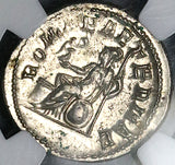 247 NGC Ch AU Philip I Double Denarius Antoninianus Roman Empire Roma Victory 5/5 5/5 (25040601D)