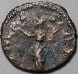 270 Tetricus I Gallo Roman Empire Double Denarius Salus XF (24121506R)
