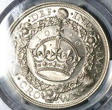 1929 PCGS MS 64 George V Crown Great Britain 5k Minted Silver Coin (24110603C)