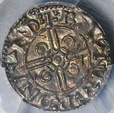 1024 PCGS MS 62 Cnut England 1 Penny London Mint Silver Coin S-1158 (25032601C)