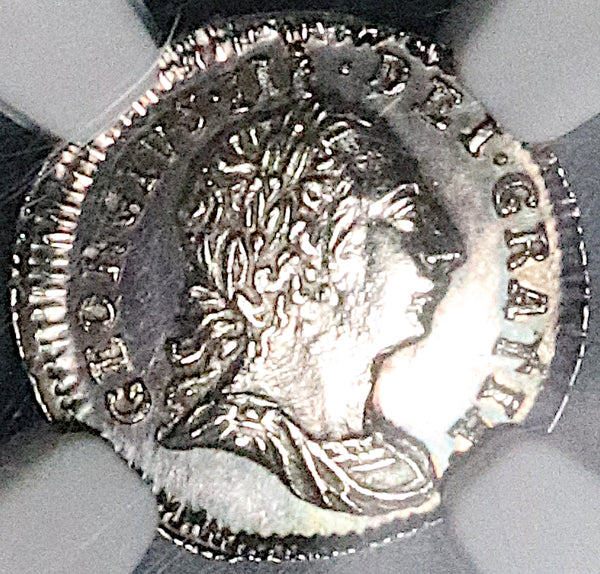 1776 NGC MS 61 Great Britain George III Penny Silver Colonial Coin (24020602C)