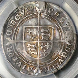 1551 PCGS VF Edward VI Shilling Britain Hammered Boy King Silver Coin (25070601D)