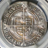 1551 PCGS VF Edward VI Shilling Britain Hammered Boy King Silver Coin (25070601D)