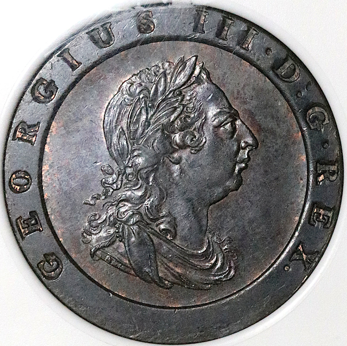1797 NGC MS 63 George III 2 Pence Penny Great Britain Cartwheel