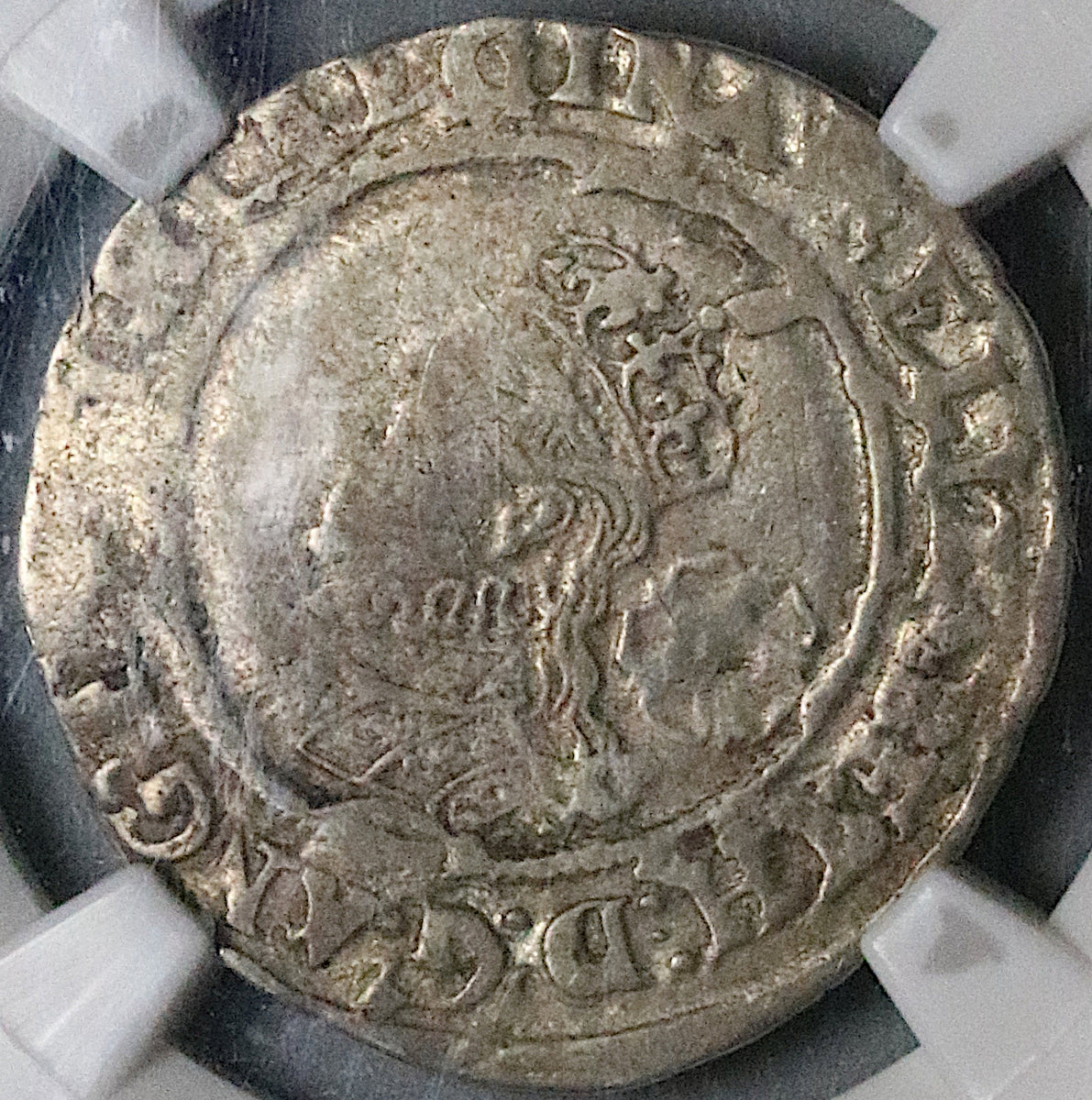 1567 NGC VF 20 Elizabeth I 6 Pence Great Britain Hammered Coin S
