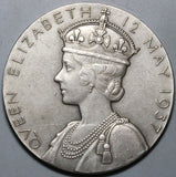 1937 Great Britain George VI Mary AU Coronation Medal 57mm 83.5g (25053101R)