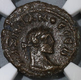 294 NGC Ch VF Maximian Mint Error Tetradrachm Egypt Alexandria Elpis Happiness (21090201C)