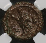 293 NGC Ch VF Galerius Egypt Alexandria Potin Tetradrachm Eirene R5 (21091302C)